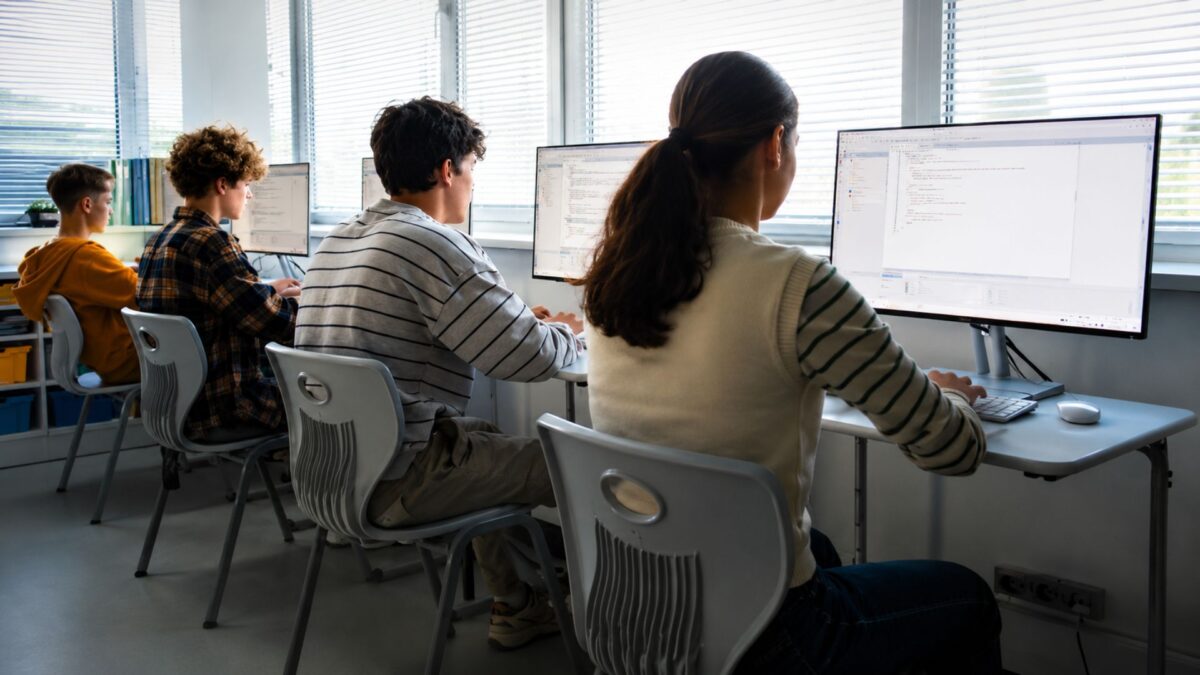 職業訓練校でプログラミングを学ぶ